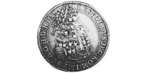 1 Thaler Saint-Empire romain germanique (962-1806) Argent Léopold Ier de Habsbourg(1640-1705)