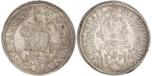 1 Thaler Saint-Empire romain germanique (962-1806) Argent 