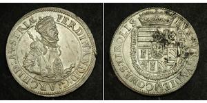 1 Thaler Saint-Empire romain germanique (962-1806) Argent Ferdinand II du Saint-Empire(1578 -1637)