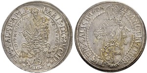 1 Thaler Saint-Empire romain germanique (962-1806) Argent 