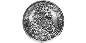 1 Thaler Saint-Empire romain germanique (962-1806) Argent Léopold Ier de Habsbourg(1640-1705)