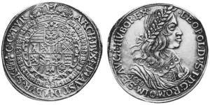 1 Thaler Saint-Empire romain germanique (962-1806) Argent 