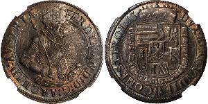 1 Thaler Saint-Empire romain germanique (962-1806) Argent Ferdinand II du Saint-Empire(1578 -1637)
