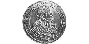 1 Thaler Saint-Empire romain germanique (962-1806) Argent Rodolphe II du Saint-Empire (1552 - 1612)