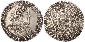 1 Thaler Saint-Empire romain germanique (962-1806) Argent Ferdinand III, Holy Roman Emperor (1608-1657)