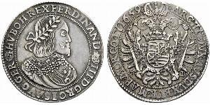 1 Thaler Saint-Empire romain germanique (962-1806) Argent Ferdinand III, Holy Roman Emperor (1608-1657)