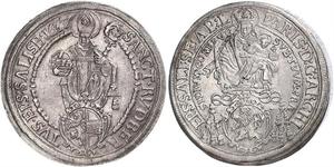 1 Thaler Saint-Empire romain germanique (962-1806) Argent 