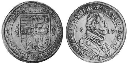 1 Thaler Saint-Empire romain germanique (962-1806) Argent 