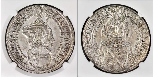 1 Thaler Salzbourg Argent 