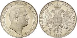 1 Thaler States of Germany Argent 