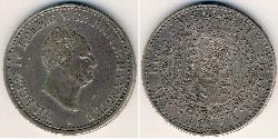 1 Thaler States of Germany Argent Guillaume IV (1765-1837)