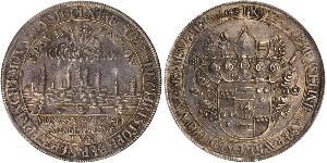 1 Thaler States of Germany Argent 