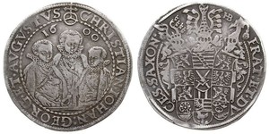 1 Thaler States of Germany Argent 