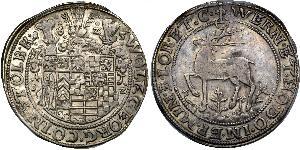 1 Thaler States of Germany Argent 