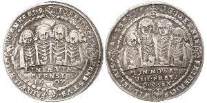 1 Thaler States of Germany Argent 