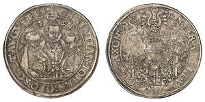 1 Thaler States of Germany Argent 