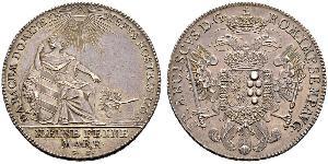 1 Thaler States of Germany Argent 