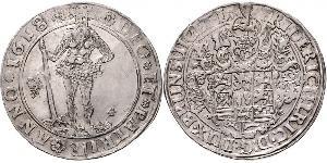 1 Thaler States of Germany Argent Frédéric-Ulrich de Brunswick-Lunebourg (1591 - 1634)