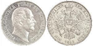 1 Thaler States of Germany Argent 