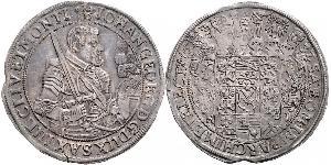 1 Thaler States of Germany Argent 