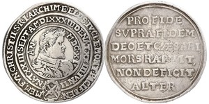 1 Thaler States of Germany Argent 