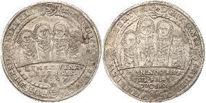 1 Thaler States of Germany Argent 