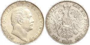 1 Thaler States of Germany Argent 