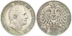 1 Thaler States of Germany Argent 