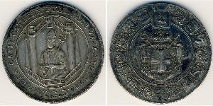 1 Thaler States of Germany Argent 