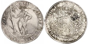 1 Thaler States of Germany Argent Frédéric-Ulrich de Brunswick-Lunebourg (1591 - 1634)