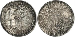 1 Thaler States of Germany Argent Frédéric-Ulrich de Brunswick-Lunebourg (1591 - 1634)