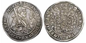 1 Thaler States of Germany Argent 