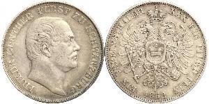 1 Thaler States of Germany Argent 