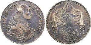 1 Thaler States of Germany Argent 