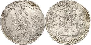 1 Thaler States of Germany Argent 