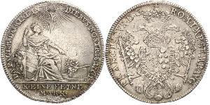 1 Thaler States of Germany Argent 