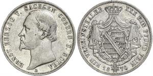 1 Thaler States of Germany Argent 