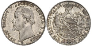 1 Thaler States of Germany Argent 