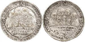 1 Thaler States of Germany Argent 