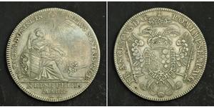 1 Thaler States of Germany Argent 