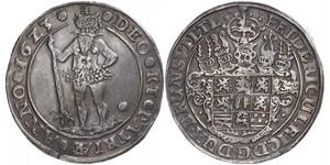 1 Thaler States of Germany Argent Frédéric-Ulrich de Brunswick-Lunebourg (1591 - 1634)