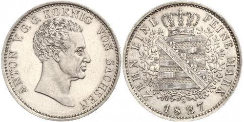 1 Thaler States of Germany Argent 