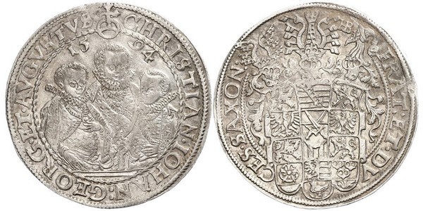 1 Thaler States of Germany Argent 