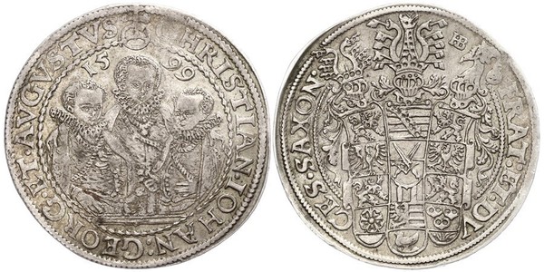 1 Thaler States of Germany Argent 