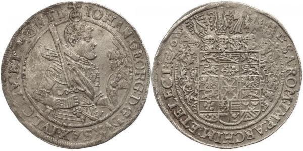 1 Thaler States of Germany Argent 