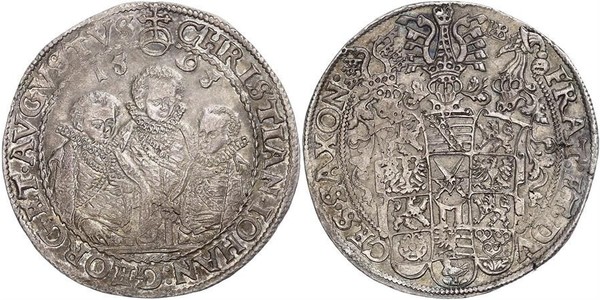 1 Thaler States of Germany Argent 