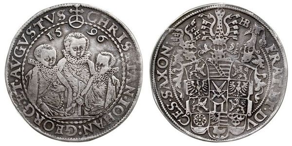 1 Thaler States of Germany Argent 