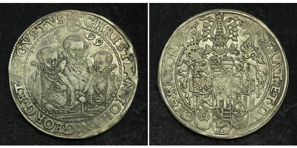 1 Thaler States of Germany Argent 