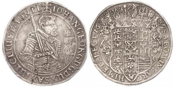 1 Thaler States of Germany Argent 