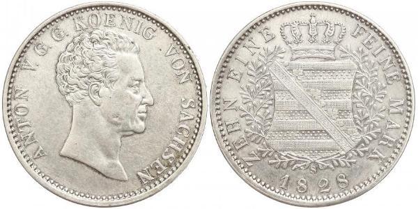 1 Thaler States of Germany Argent 